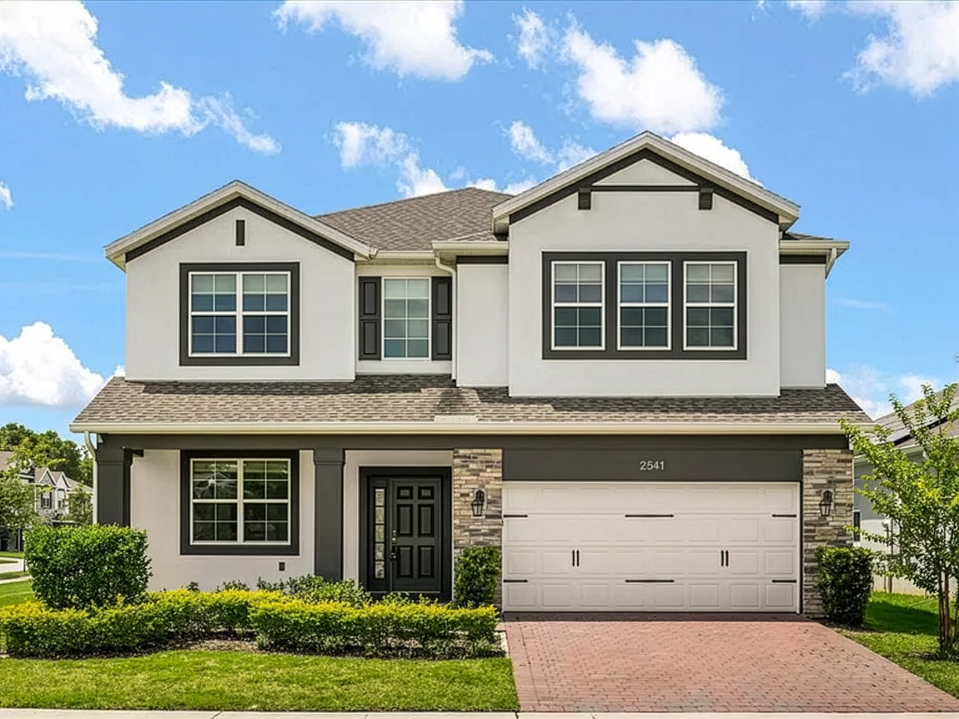 A clean Florida home with sparkling clear windows