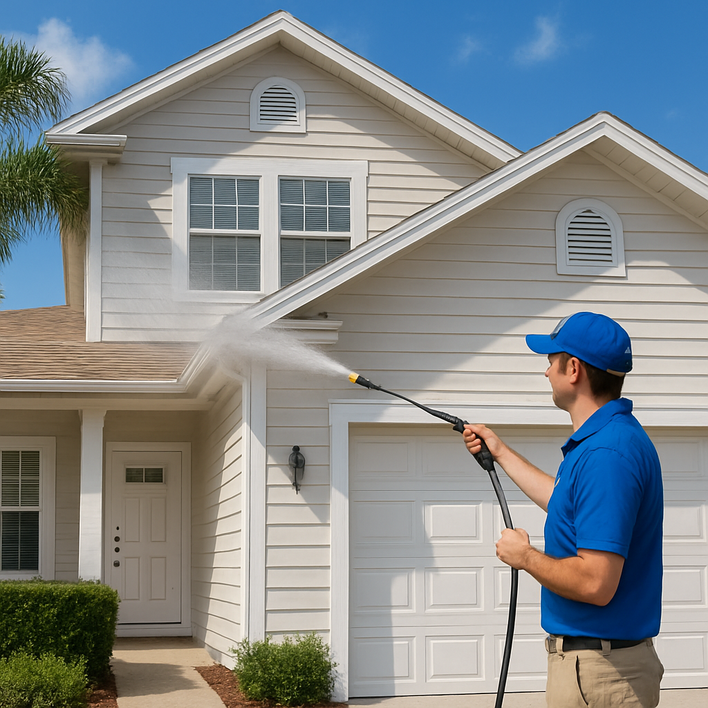 Exterior Soft Washing
